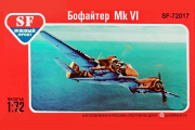 Самолет Mk.IV Beaufighter (Бофайтер) (1/72)