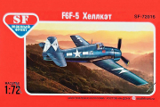 Самолет F6F-5 Hellcat (Хеллкет) Grumman Палубный истребитель США (1/72)