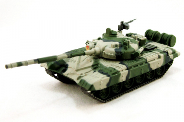 Танк Т-72, хаки/серый камуфляж (1/72)