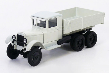 ЗИС-36 бортовой 6х6, белый (1/43)