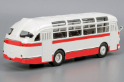 Автобус ЛАЗ-695Е городской, белый/красный (1/43)
