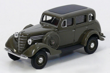 Горький-61-72 4х4, хаки (1/43)