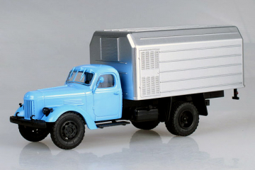 ЛуМЗ-890Б (ЗИЛ-164), голубой/серебристый (1/43)