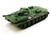 Танк ПТ-76Б 124, хаки (1/72)