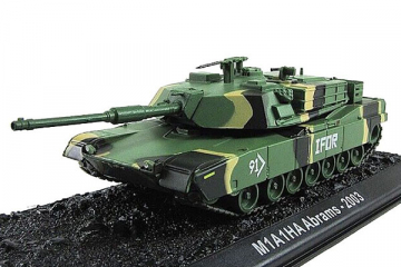Танк M1A1HA Abrams - 2003, зеленый камуфляж (1/72)