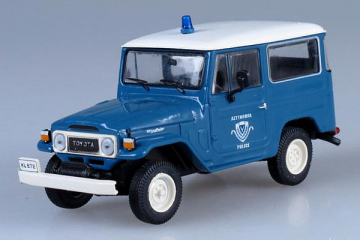Toyota Land Cruiser FJ40 Полиция Греции, синий/белый (1/43)