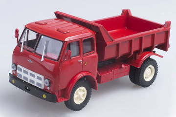 МАЗ-503А самосвал 1970, красный (1/43)