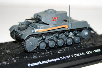 Танк Panzerkampfwagen II Ausf.F (Sd.Kfz. 121) - 1942 (1/72)