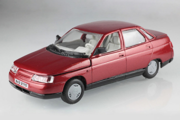 ВАЗ-2110, красный (1/43)