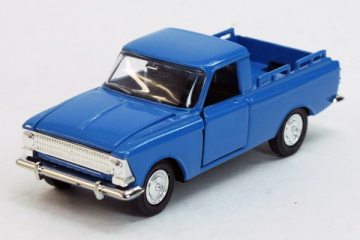 Москвич-27151 пикап, синий (1/43)