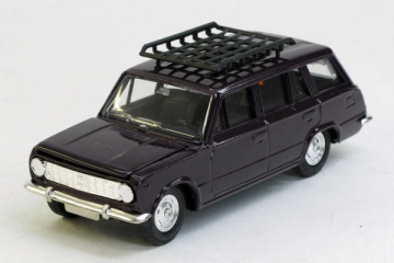 ВАЗ-2102 с багажником, вишневый (1/43)