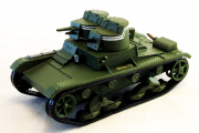 Танк Т-26 пулеметно-пушечный две башни 1932, хаки (1/72)