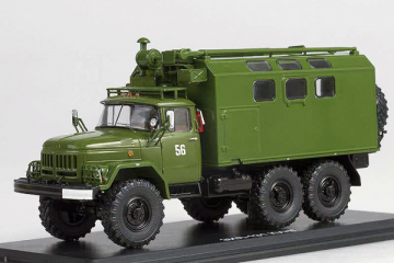 ЗИЛ-131 кунг МТО-АТ, хаки (1/43)