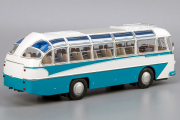 Автобус ЛАЗ-697Е 'Турист' 1961-63, белый/бирюзовый (1/43)