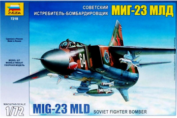 Самолет Миг-23 МЛД (1/72)
