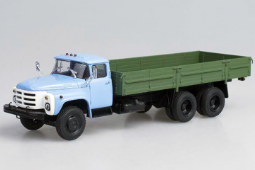 ЗИЛ-133ГЯ бортовой, голубой/зеленый (1/43)