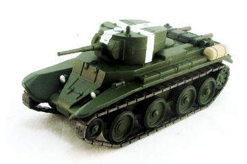 Танк БТ-7, хаки (1/72)