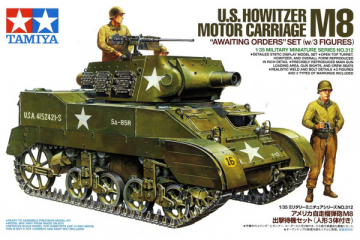 Танк M8 американская самоходная гаубица (1/35)