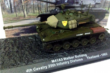 Танк M41A3 Walker Bulldog Thailand - 1962, в боксе (1/72)