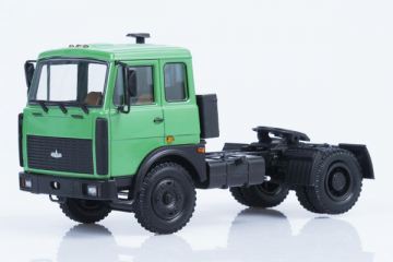 МАЗ-54321 седельный тягач поздний 1988, зеленый (1/43)