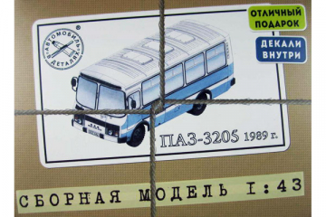 Автобус ПАЗ-3205 1989 г (1/43)