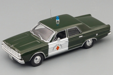 Dodge Dart Полиция Испании, черный/белый (1/43)