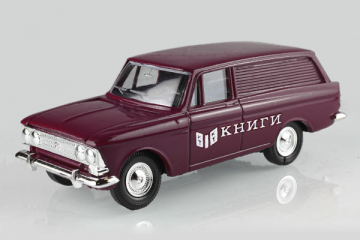 Москвич-433 'Книги', вишневый (1/43)