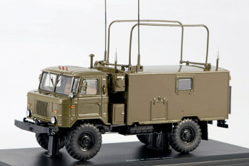 Горький-66-15 КШМ Р-142Н, хаки (1/43)