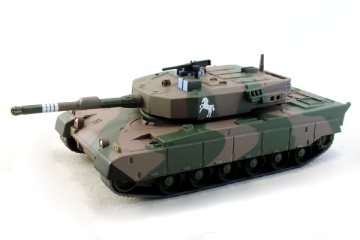 Танк Type 90 (Тип 90) Япония, коричневый/хаки камуфляж (1/72)