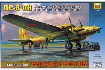 Самолет Пе-8 ОН (особого назначения) личный самолет Сталина (1/72)