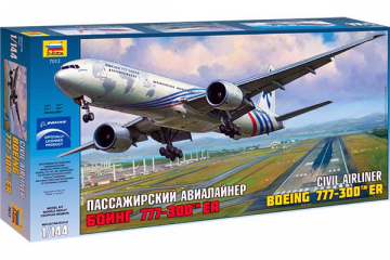 Самолет Боинг 777-300 ER (1/144)