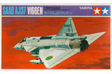 Самолет Saab AJ37 Viggen (1/100)