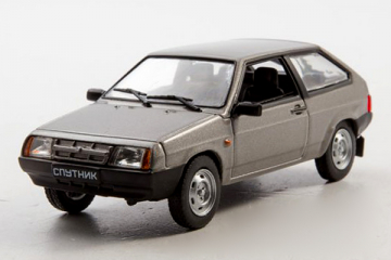 ВАЗ-2108 'Спутник', серый (1/43)