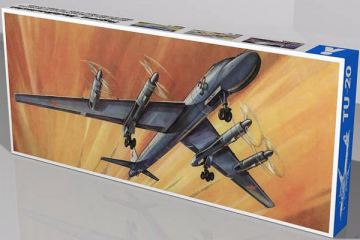 Самолет Tu-20 (Ту-20) made in GDR 1978 (1/100)