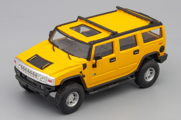 Hummer H2 4х4, желтый (1/43)