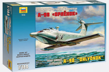 Самолет А-90 'Орленок' транспортно-десантный экраноплан (1/144)