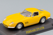 Ferrari 275 GTB, желтый, на подставке (1/43)