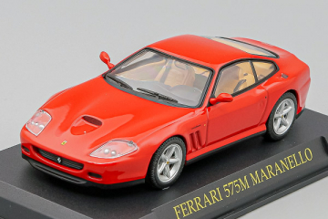 Ferrari 575M Maranello, красный, на подставке (1/43)