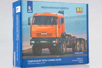 Автомобиль Камский 44108 седельный тягач 6х6 (1/43)