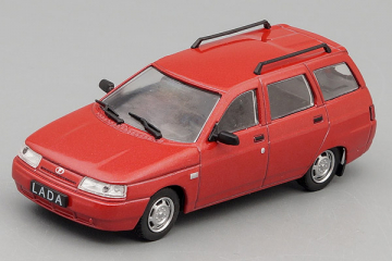 ВАЗ-2111, вишневый (1/43)