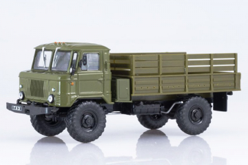 Горький-66 бортовой, хаки (1/43)