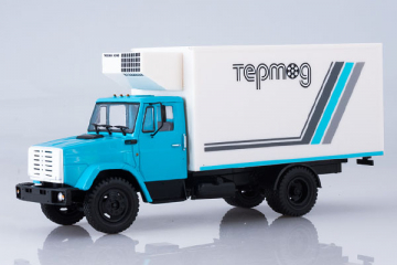 ЗИЛ-4331 рефрижератор ОдАЗ-47093, голубой/белый (1/43)