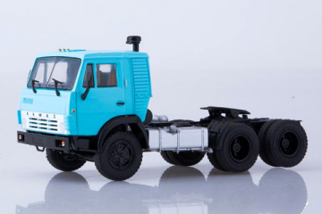 Камский 54112 седельный тягач 6х4, голубой (1/43)