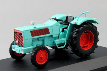 Трактор Hanomag Brillant 601 1967, бирюзовый (1/43)