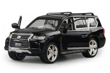 Lexus LX570 Luces (свет, звук), черный 90409 (1/28)