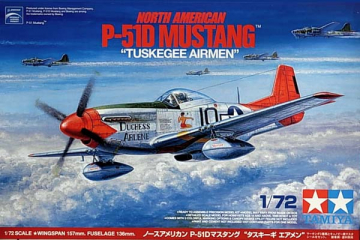 Самолет P-51D Mustang Tuskegee Airmen (1/72)