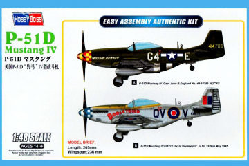 Самолет P-51D Mustang IV Fighter (1/48)