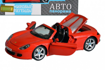 Porsche Carrera GT, красный (1/24)