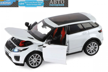 Land (Range) Rover Evoque, белый (1/24)
