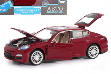 Porsche Panamera S, красный (1/24)